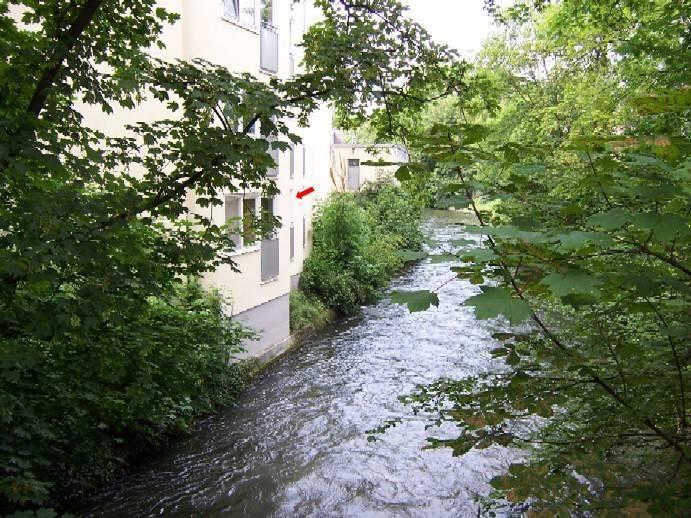 Apartment Am Bach Аугсбург Екстериор снимка
